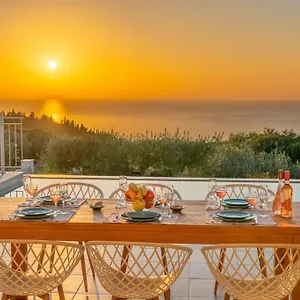 Fiscardo Luxury Stone Suzana ,with Sunset View! Fiskardo